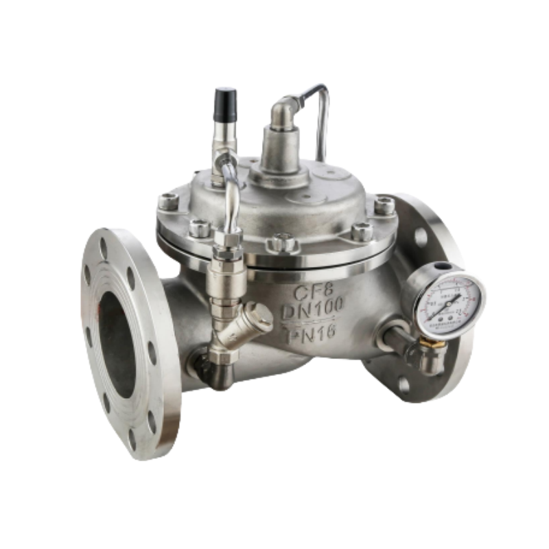 不锈钢缓闭式法兰减压阀 不锈钢缓闭式法兰减压阀