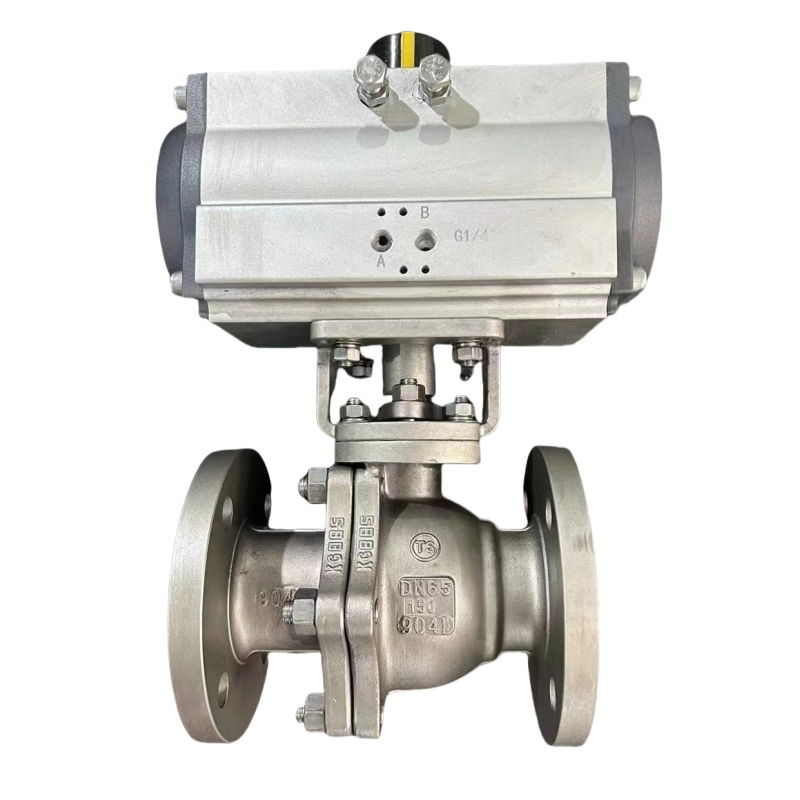 超级奥氏体气动球阀 超级奥氏体气动球阀