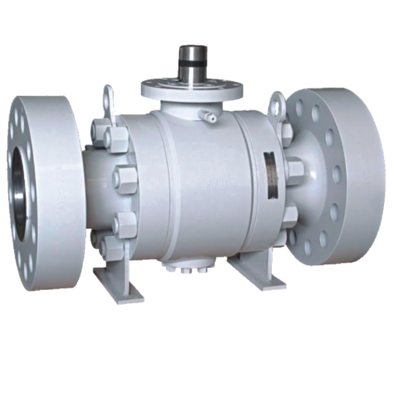 A105 forged steel fixed ball hard seal ball valve